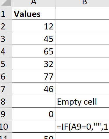Función ÚNICA y celdas en blanco en Excel |