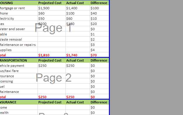 Python: insertar o eliminar saltos de página en Excel