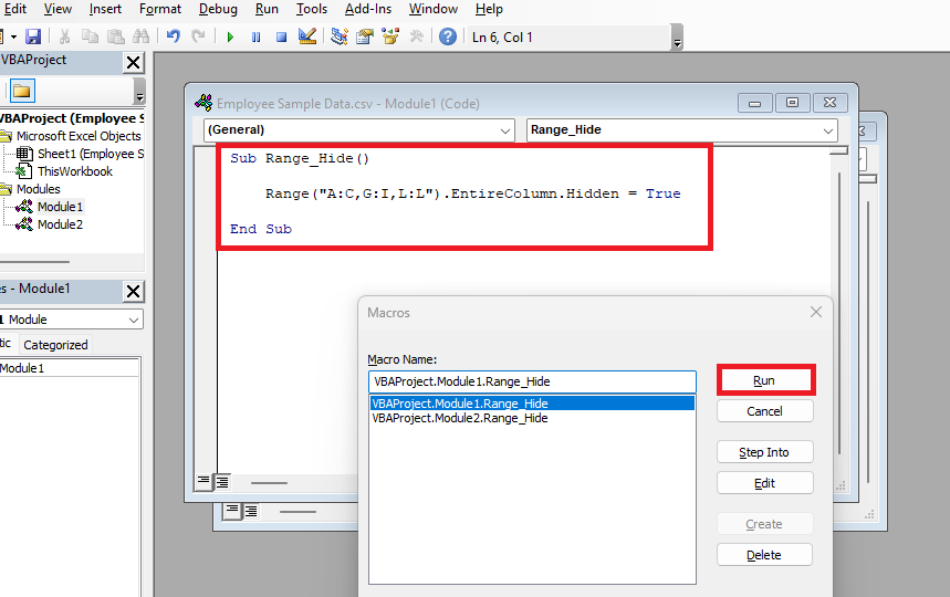 Explicado] Cómo ocultar o mostrar columnas en Excel |
