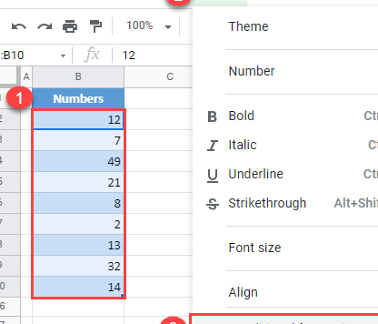 Cómo resaltar el valor más alto en Excel y Google Sheets ...