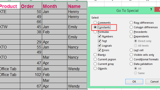¿Cómo seleccionar todas las celdas con datos en Excel?