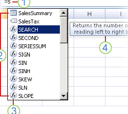 Usar Autocompletar fórmula - Soporte de Microsoft
