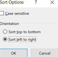 Voltear datos en Excel |