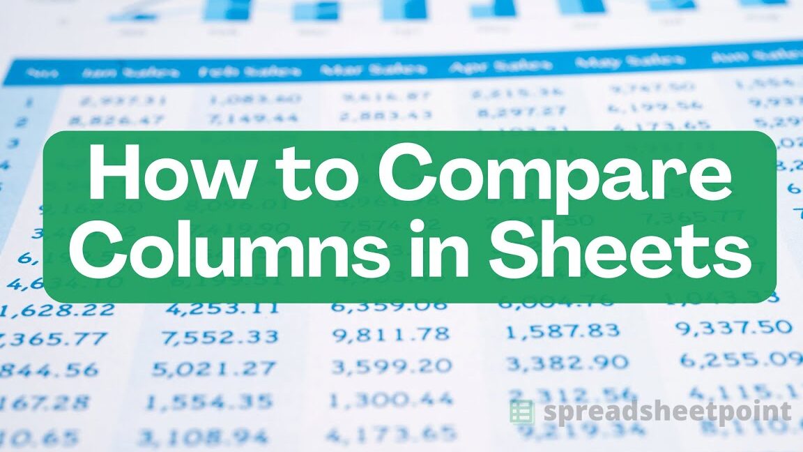 Compare datos en dos hojas o columnas de Google para encontrar coincidencias y diferencias. Cómo comparar columnas en Google Sheets