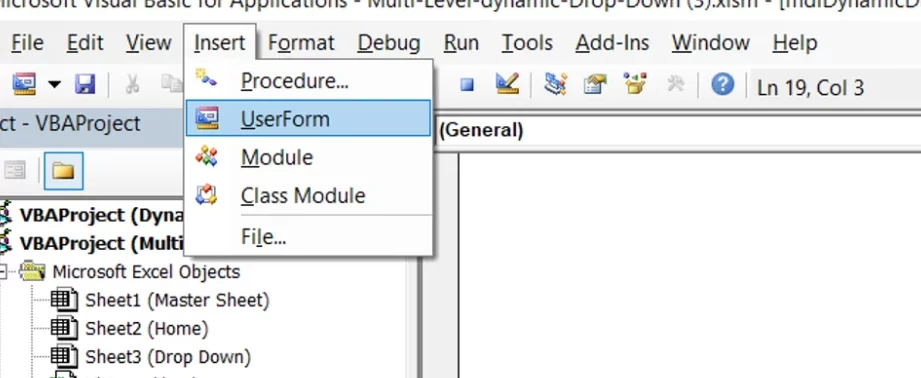Listas desplegables dinámicas dependientes de varios niveles en Excel VBA ...