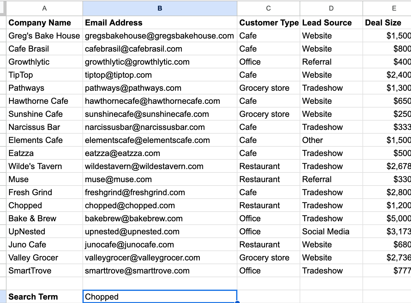 Cómo utilizar una BUSCARV en Google Sheets - Streak