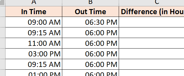 Calcular el tiempo en Excel (diferencia horaria, horas trabajadas, sumar/restar)