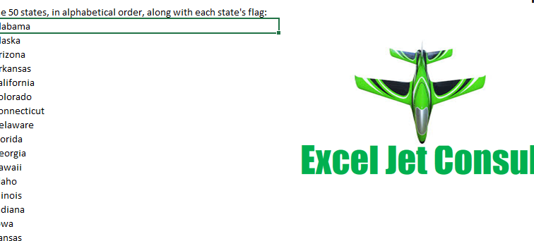 Cómo crear una lista personalizada en Excel versión 2019: estados de EE. UU. como ...