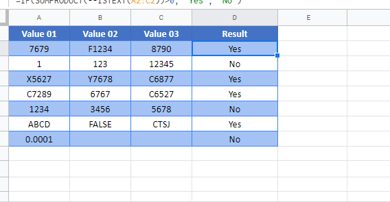 Excel verifica si la celda contiene texto de la lista y devuelve el valor de...