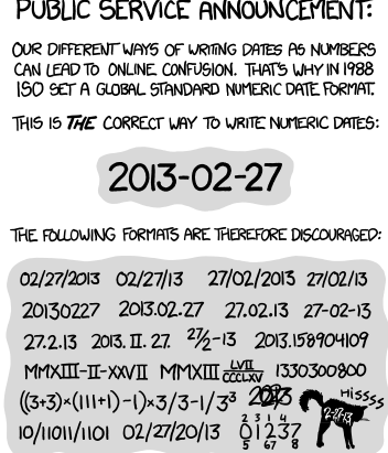 Formatos de fecha en Power Query