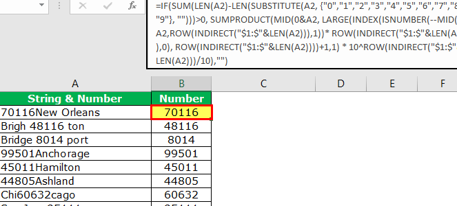 Excel: cómo encontrar el primer número en una cadena de texto Extraer número de cadena de Excel: los 3 mejores métodos sencillos
