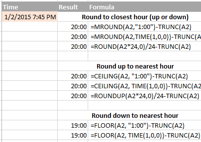 Redondeo en Excel: funciones REDONDEAR, REDONDEAR ARRIBA, REDONDEAR ABAJO, SUELO, TECHO