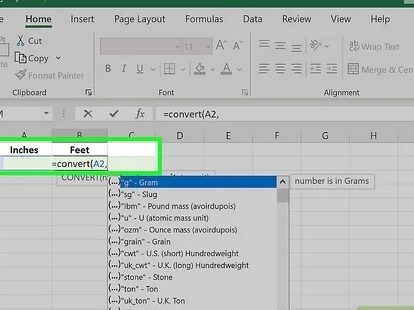 3 formas de convertir medidas fácilmente en Microsoft Excel - wikiHow