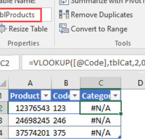 Cómo solucionar errores de problemas de números de BUSCARV de Excel NA