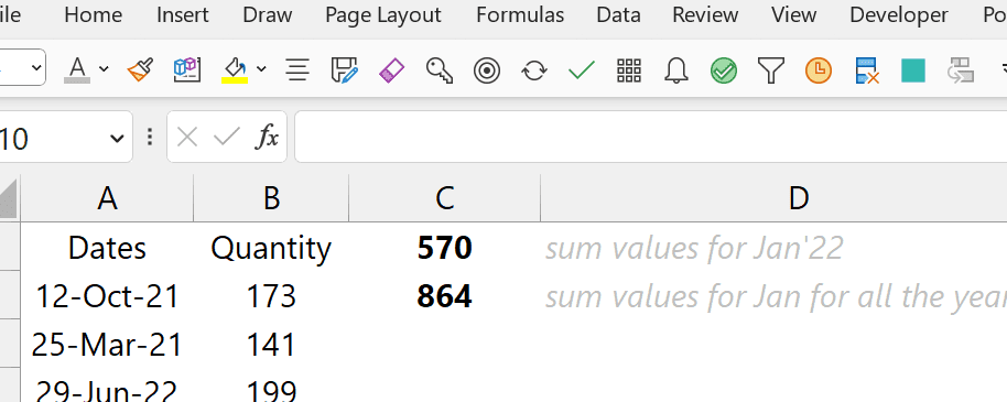 excel: Sumif solo si el valor es superior a 45 y no muestra el valor en...