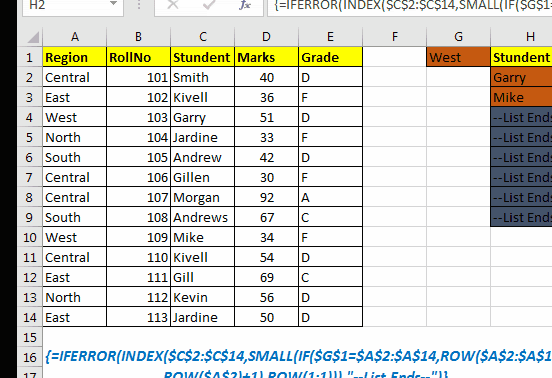 Cómo buscar varias instancias de un valor en Excel