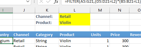 Cómo utilizar la función FILTRO de matriz dinámica de Excel |