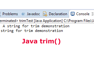 Método de recorte de cadenas de Visual Basic (TrimStart, TrimEnd) - Tutlane
