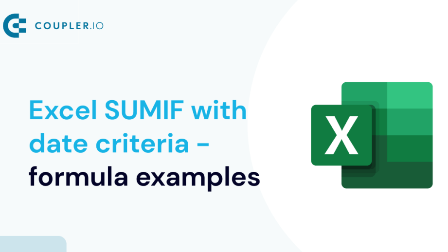 Fecha SUMIF de Excel con ejemplos de fórmulas |