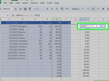 Cómo ordenar por número en Google Sheets en PC o Mac