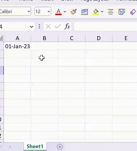 Cómo crear meses móviles automáticos en Excel