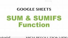 Cómo hacer que SUMIF no esté predeterminado en 0 sino en blanco en Google Sheets ...