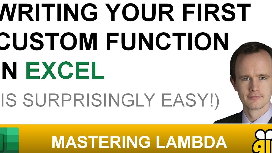 Funciones definidas por el usuario: UDF en Excel